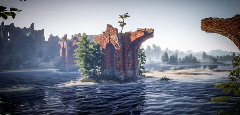 A float in a sea of fantasy